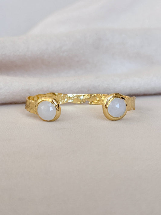 Misty Cuff: Clear Crystal