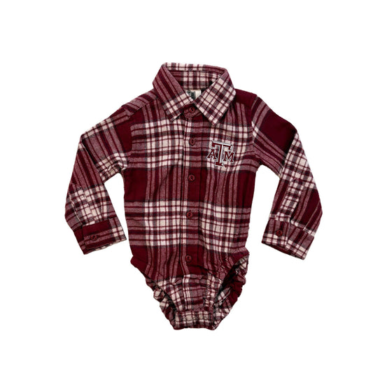 A&M Infant Plaid Hopper