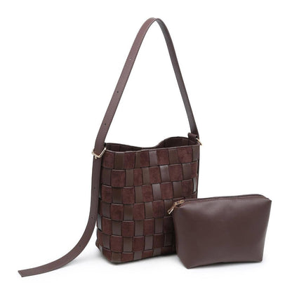 Naomi Cocoa Bucket Bag