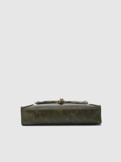 Buckle Leather Shoulder Bag