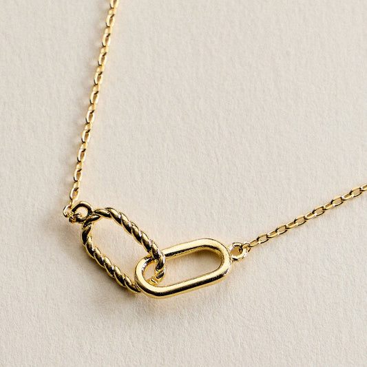 Paperclip Link Necklace
