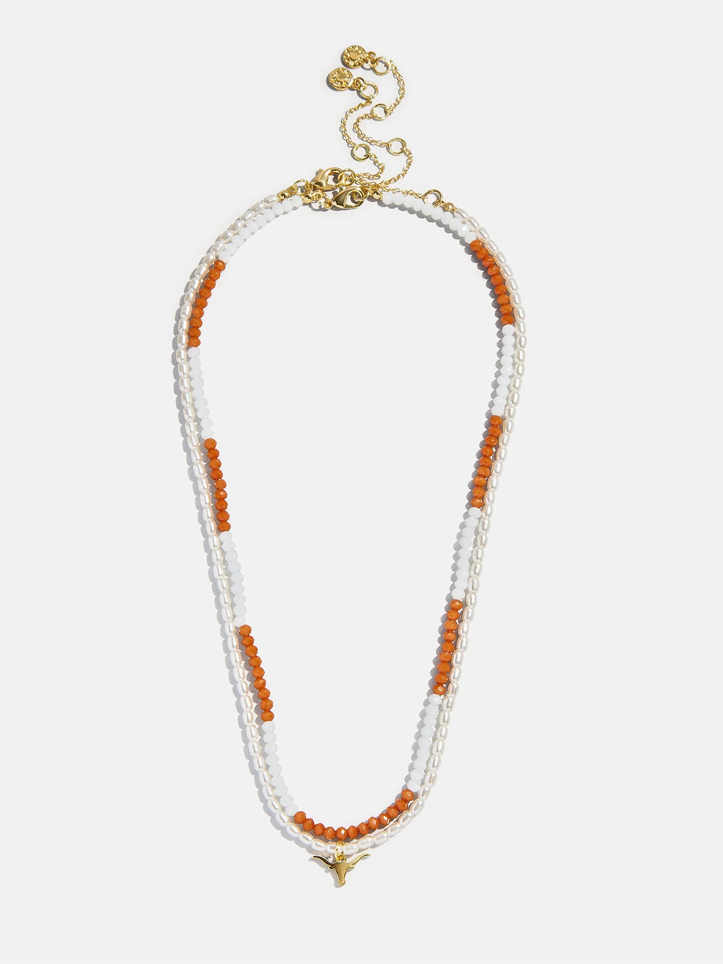 Longhorn Beaded Necklace
