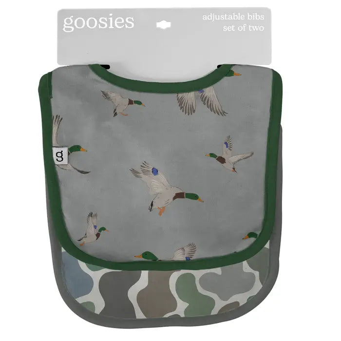 Mallards Ducks & Camo Bib Set