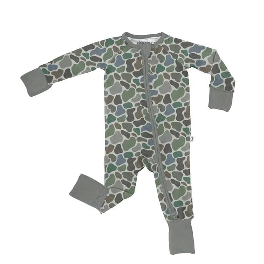 Pebble Camo - Zip Convertible Pjs