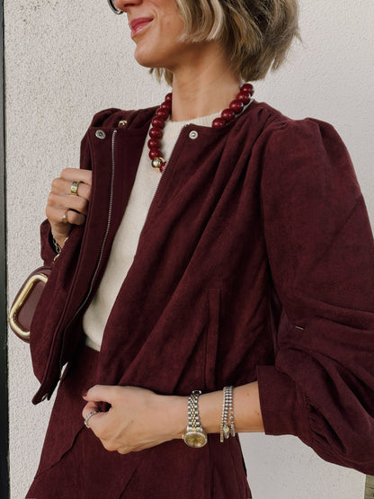 Donna Bubble Cropped Jacket