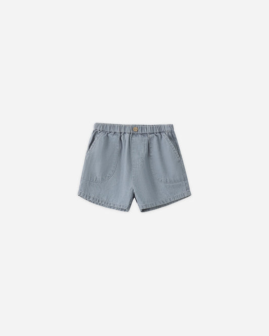 Chambray Utility Short